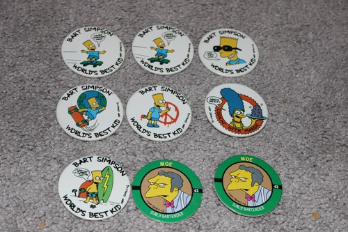 1994 simpsos pogs milk - (9),