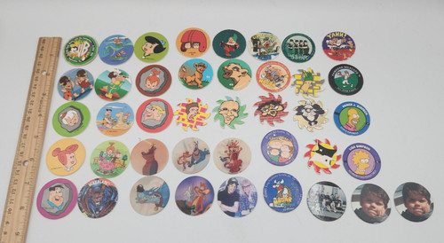 Pogs 90s retro - pogs,